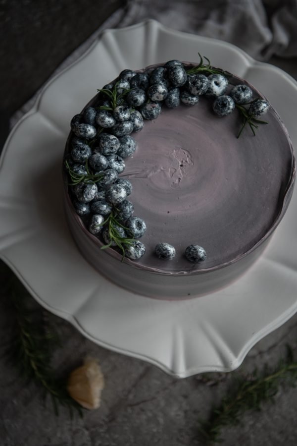 Pastel de Mora Azul, foto 2 — Pastelería Pavlova, Puerto Vallarta