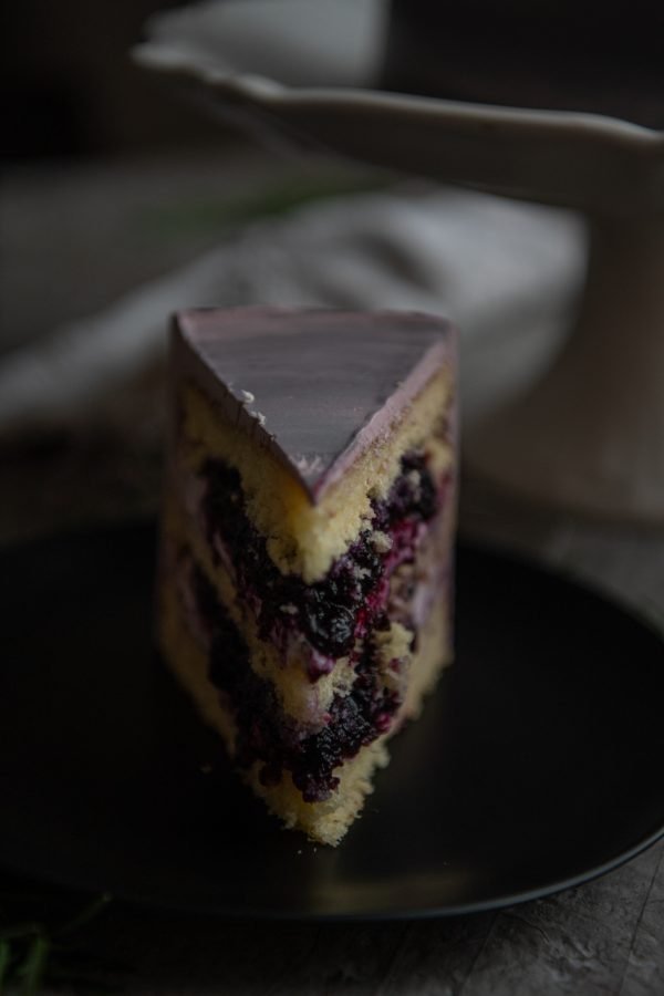 Pastel de Mora Azul, foto 3 — Pastelería Pavlova, Puerto Vallarta