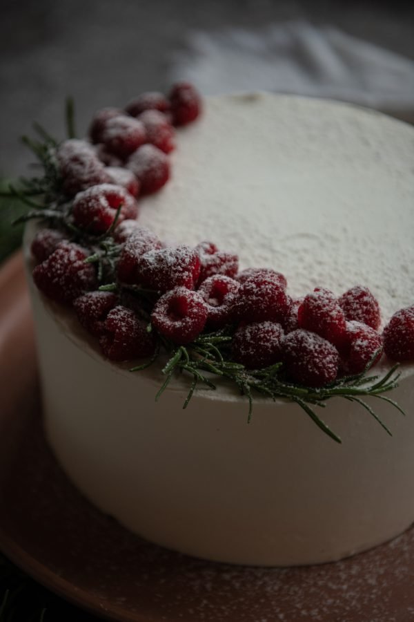 Pastel Frambuesa con Mascarpone — Pastelería Pavlova, Puerto Vallarta