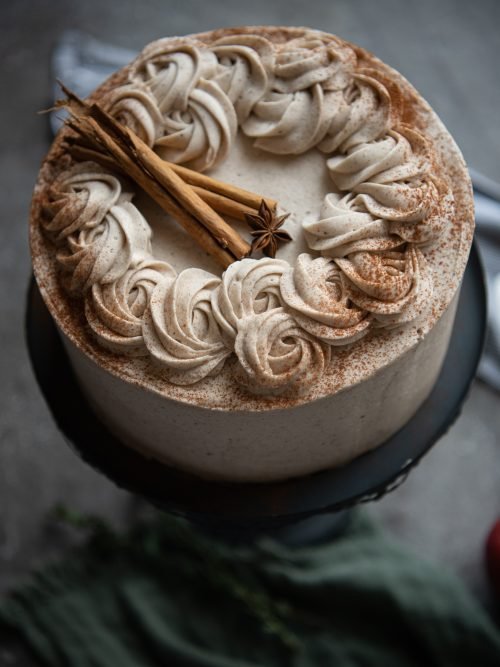 Pastel Manzana Chai — Pastelería Pavlova, Puerto Vallarta