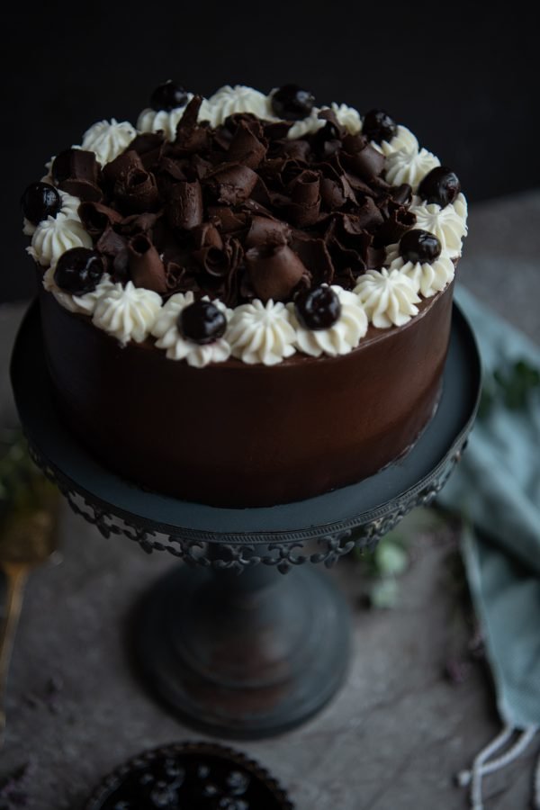 Pastel Selva Negra — Pastelería Pavlova, Puerto Vallarta